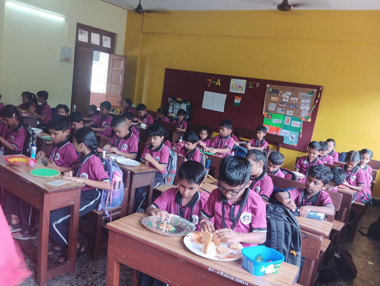 Thali Decoration Celebration I TO V (PRIMARY SECTION)